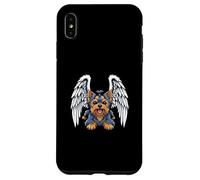 Cute Yorkshire Terrier Angel Pet Design Case for iPhone XS Max
