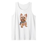 Cute Yorkshire Terrier Dog Lovers Tank Top