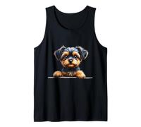 Cute Yorkshire Terrier Puppy for Dog Lovers Tank Top