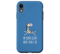 Cute Zebra Joints Go Out EDS Invisible Illness Awareness Case for iPhone XR