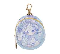 Cute Zebras Anime Girl Pastel Baby Boy Pacifier Holder Portable Key Chain Wallet, Travel Accessories
