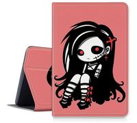 Cute Zombie Girl Case for 8.3 inch Apple iPad Mini 6 2021Release (6th Generation), Shockproof PU Leather Folding Adjustable Stand Case with Auto Sleep/Wake for ipad Mini 6