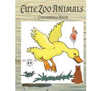 Cute Zoo Animals Colouring Book