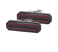 CUTEAS Tail Lights 3 In 1 LED Brake Tail Red+Yellow Sequential Flowing Signal Light Stop Taillight For Truck Trailer RV Cargo Van Car Rear Light(2pcs)