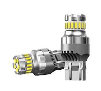 CUTEAS Tail Lights For Lada For Kalina For Granta For Vesta DRL LED Bulbs 12V 6500K 3030 4014 SMD 7443 7444 T20 W21/5W LED Light Car Rear Light