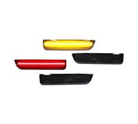 CUTEAS Tail Lights For VW For Passat B5.5 2001-2005 LED Front/Rear Bumper Side Marker Turn Signal Lights Fender Lamps Car Rear Light(4pcs Red Amber)