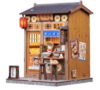 CUTEBEE Book Nook Kit - DIY Miniature Dollhouse Kits for Adults