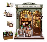 CUTEBEE Book Nook Kit, DIY Miniature House Kit for Adults, Bookshop Booknook