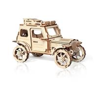 Cuteefun 3D Wooden Puzzle, Off-road Vehicle, Mechanical Model Kits for Adults to Build, Wooden Mechanical Construction Set, Gift for Birthday Father's Day