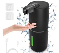 Cuteefun Automatic Soap Dispenser, Electric Soap Dispenser, Black, Gel Mod.