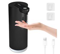 Cuteefun Automatic Soap Dispenser, Electric Soap Dispenser, Black, Gel Mod.