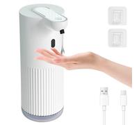 Cuteefun Automatic Soap Dispenser, Electric Soap Dispenser, White, Gel Mod.