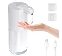 Cuteefun Automatic Soap Dispenser, Electric Soap Dispenser, White, Gel Mod.