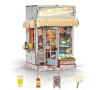 Cuteefun DIY Book Nook Kit, Miniature Dollhouse with LED -The Last Drop