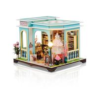 Cuteefun DIY Miniature House Kits, Diorama Model Building Kits with Furniture, Tiny House Kits 1:24 Scale, Creative DIY Crafts for Adults Teen, Christmas Birthday Gifts (Tailor Shop)