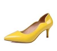 CuteFlats Women Thin Heel Court Shoes with Pointed Toe