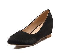 CuteFlats Women Working Shoes with Wedge Heel and Court Shoes with Large Size 1-13 UK Available