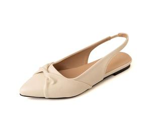 CuteFlats Women's Slip-On Flats Sandals Pointed Toe | Breathable SlingBack | Office, Walking