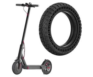 CuteHairy 9 Inch Solid Tire, 9x2.25 Scooter Wheels for All 9.0 inch Electric Scooter, No Inflation Required Explosion Proof Solid Tire, Tubeless Honeycomb Tyre Parts Compatible For M365/M365 Pro