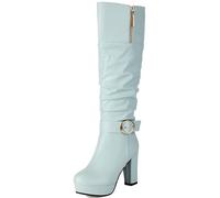 CUTEHEELS Knee-High Boots 9.5cm Heel | Fashion Women Boots for Urban Wear, 2.5cm Platform, Two Ways to Wear