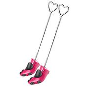 CuteHome Ladies Boot Stretchers Boot Shapers- Adjust The Width of Boot Forefront - Size UK 2.5-7.5 (EU 34-41), Rose Red