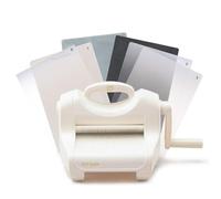 Vaessen Creative Cut'Em Embossing Machine-Starter Kit, White/Pink, Cut 'Em Easy (6")