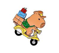 Cuteness Capybaras Brooch Adorable Animal Pin Stylish Lapel Pin Metal Texture Suitable for Backpack and Cloth Decoration Capybaras Fashion Accessory