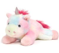 Cuteoy Adorable Cuddly Rainbow Unicorn Toy Weighted Stuffed Animal for Anxiety and Stress Relief, Small Pillow Comfort Plush Toys Cute Plushies Unicorn Soft Toys Birthday Gifts for Kids Toddlers