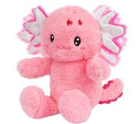 Cuteoy Talking Axolotl Repeat What You Say Musical Stuffed Animal Shaking Singing Plush Toy Electric Interactive Animated Salamander Plushies for Kids Girls Boys Birthday