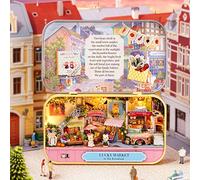 CUTEROOM Box Theatre Miniature Kit, DIY Miniature House Kit-Lucky Market