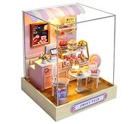 CUTEROOM DIY Miniature Doll House Kits, 3D Wooden Dollhouse-Sweet Talk