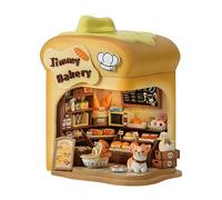 CUTEROOM DIY Miniature House Kits for Adults, Jimmy Bakery