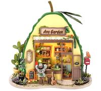 CUTEROOM DIY Miniature House Kits for Adults, Milkshake Shop