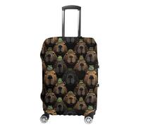 Cutes Capybara Suitcase Cover Funny Luggage Protective Covers Travel