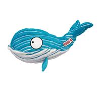 - CuteSeas Whale - Corduroy Plush Dog Toy - For Large Dogs