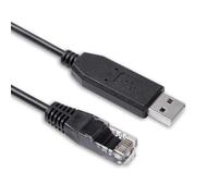 Cutesliving USB to RJ45 TTL Serial Cable with FT232RL Chipset - 1.0M/1.8M/3.0M for Skywatcher HEQ5, EQ6-R, AZEQ6 Telescope Mounts - CE/UL/RoHS Certified(Black,6FT/1.8M) ((Black,3.2FT/1M))