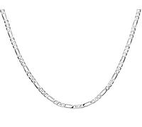Cutesmile Fashion Jewelry 925 Sterling Silver Italian 2mm Figaro Link Solid 925 Necklace Chain 16" - 24" for Men & Women (24 inches)