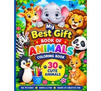 Cutest and Easy Animals to Color: 30 Cute and Easy Animals to Color