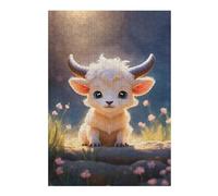 Cutest Baby Mouflon Decorative Jigsaw Puzzle for Adults, 300 PCS