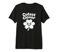 Cutest Clover Lucky St. Patrick's Day Design for Kids Premium T-Shirt
