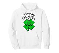 Cutest Clover Lucky St. Patrick's Day Design for Kids Pullover Hoodie
