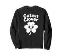 Cutest Clover Lucky St. Patrick's Day Design for Kids Sweatshirt