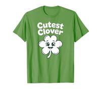 Cutest Clover Lucky St. Patrick's Day Design for Kids T-Shirt