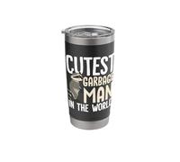 Cutest Garbage Man in The World Stainless Steel Insulated Tumbler
