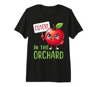 Cutest in The Orchard Apple Picker Love Apple Picking Kids Premium T-Shirt