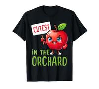 Cutest in The Orchard Apple Picker Love Apple Picking Kids T-Shirt