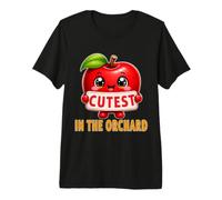Cutest in The Orchard Love Apple Picking Kids Apple Picker Premium T-Shirt