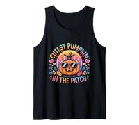 Cutest Pumpkin in The Patch Cute Fall and Halloween Family Tank Top