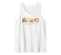 Cutest Pumpkin Patch Pomeranian Dogs Fall Tank Top
