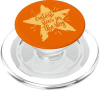 Cutest star in the sky sweet positive message inspiring kids PopSockets PopGrip for MagSafe